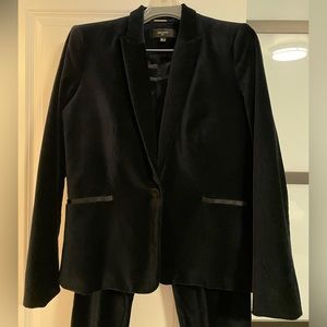 Vintage Women’s Velvet Tuxedo Suit Set